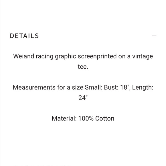 NWOT Vintage style Graphic Tee - Picture 5 of 5